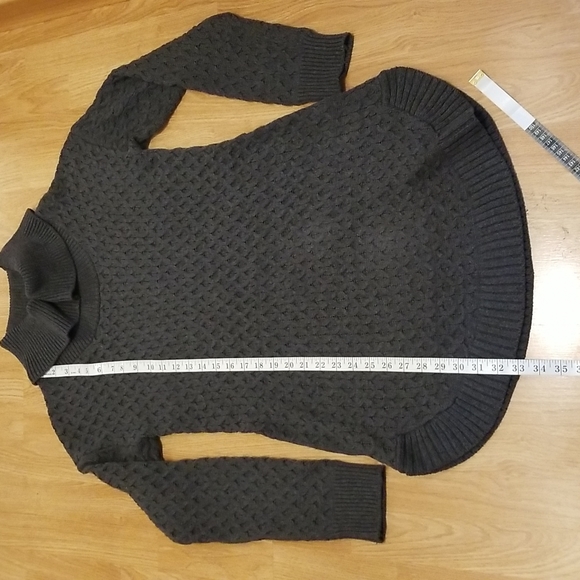 Motherhood Maternity Cowl Neck Sweater Dress/Tunic - Picture 9 of 12